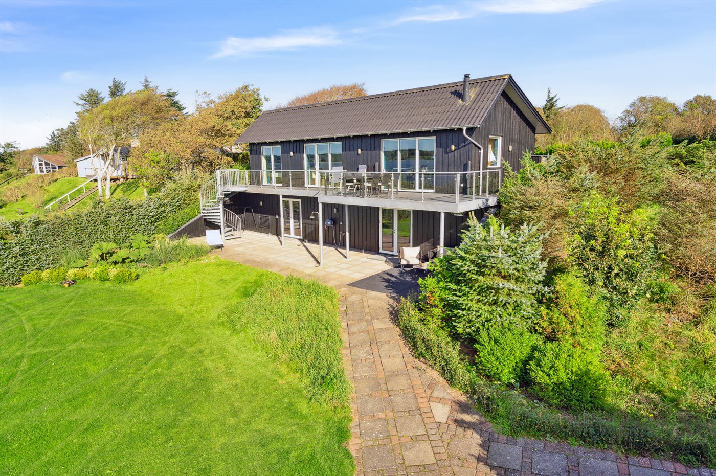 Entspannendes Ferienhaus mit Fjordblick in Vile
