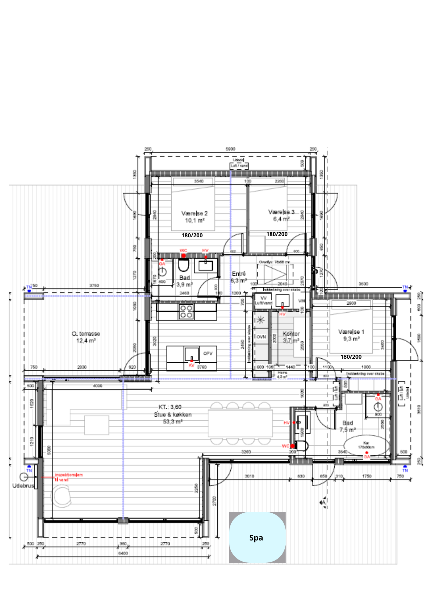 Grundriss Ferienhaus 34-1001 in Lundö