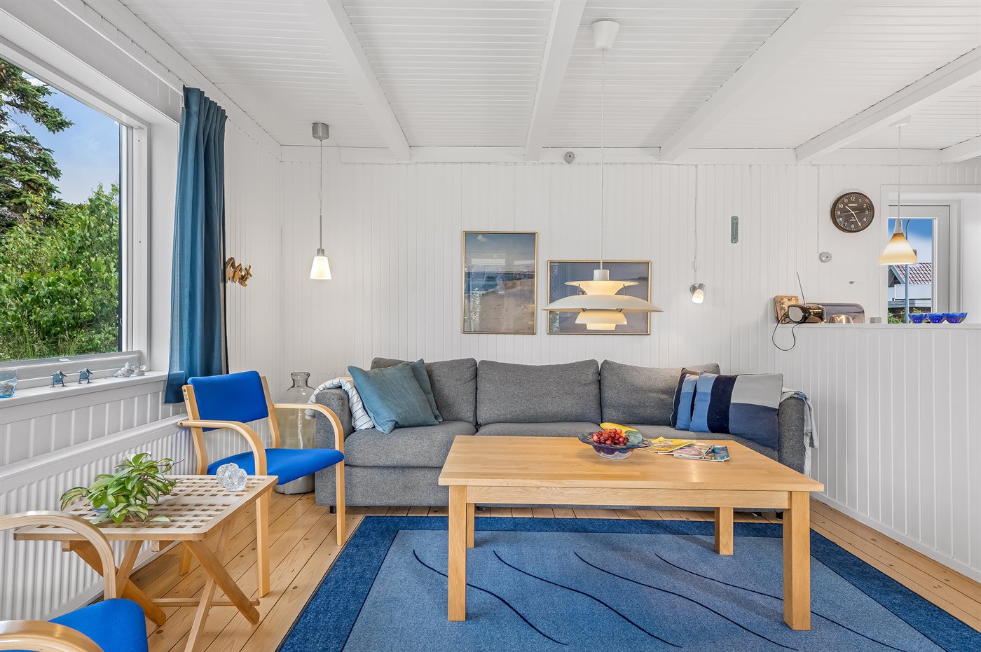 Strandnahes Ferienhaus mit Sauna und Kamin in Bratten - Bild 2