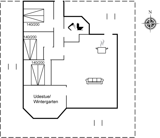 Grundriss Ferienhaus 41-3019 in Säby