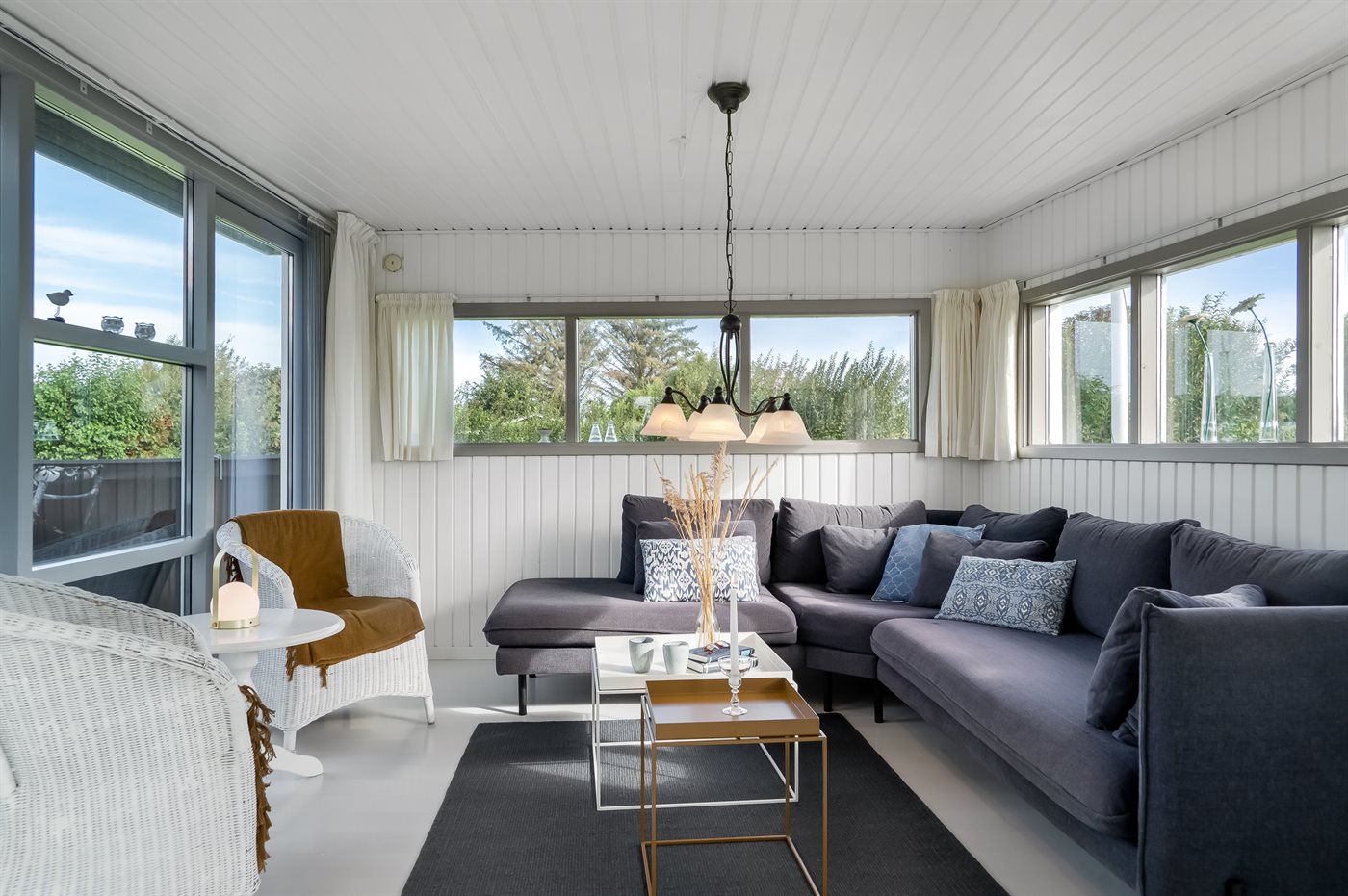 Strandnahes Ferienhaus mit Sauna, Kamin und Meerblick in Sæby - Bild 3
