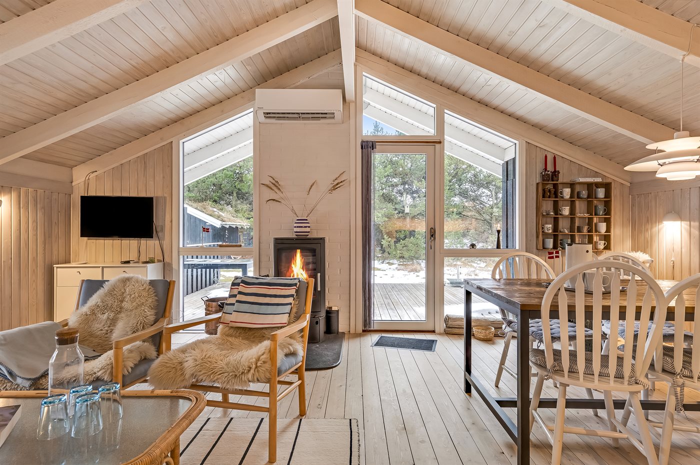 Strandnahes Ferienhaus Lyngsaa – 6 Pers. mit Garten - Bild 2