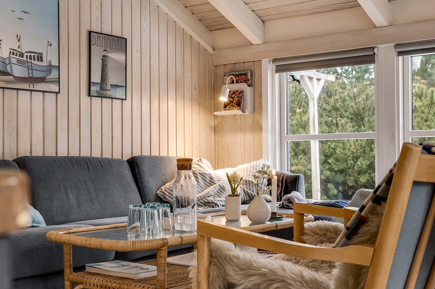 Strandnahes Ferienhaus Lyngsaa – 6 Pers. mit Garten - Bild 5