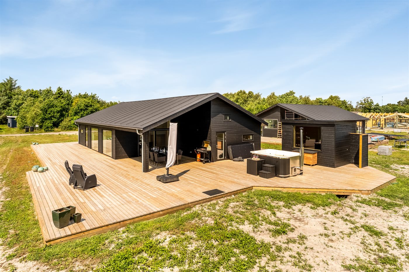 Urlaubsoase mit Hot Tub, Sauna und Strandnähe in Dänemark