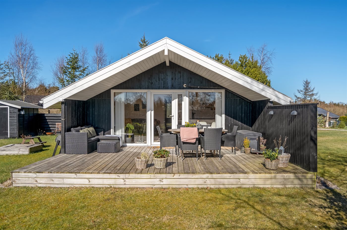 Entspanne im gemütlichen Ferienhaus in Hals nahe dem Meer! - Bild 2