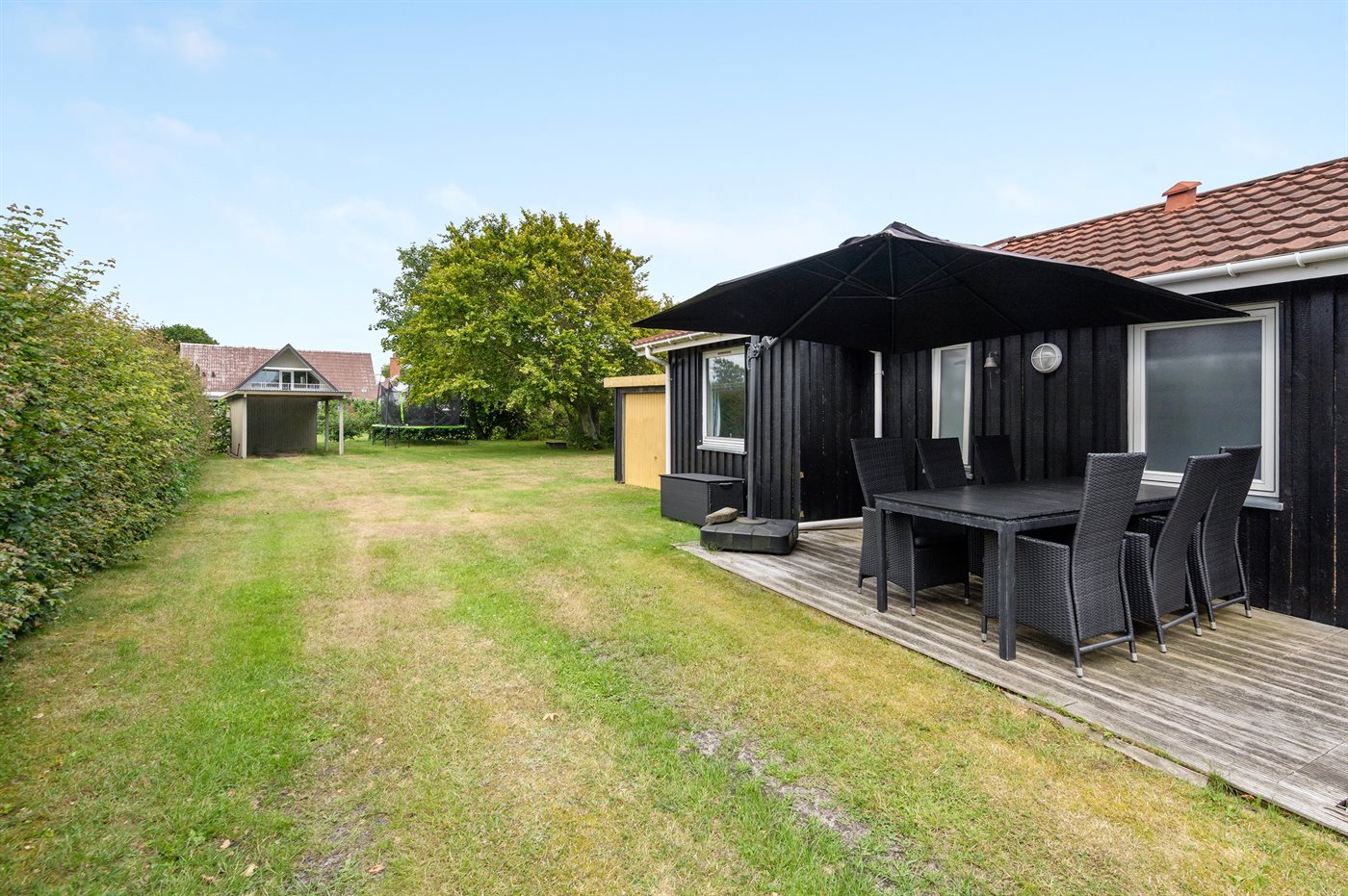 Ferienhaus mit Sauna und Meerblick direkt am Hafen von Hou - Bild 2