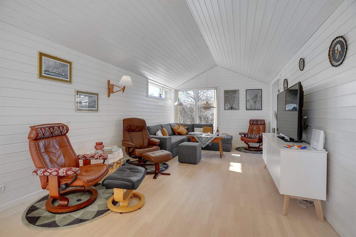 Ferienhaus mit Sauna und Meerblick direkt am Hafen von Hou - Bild 3