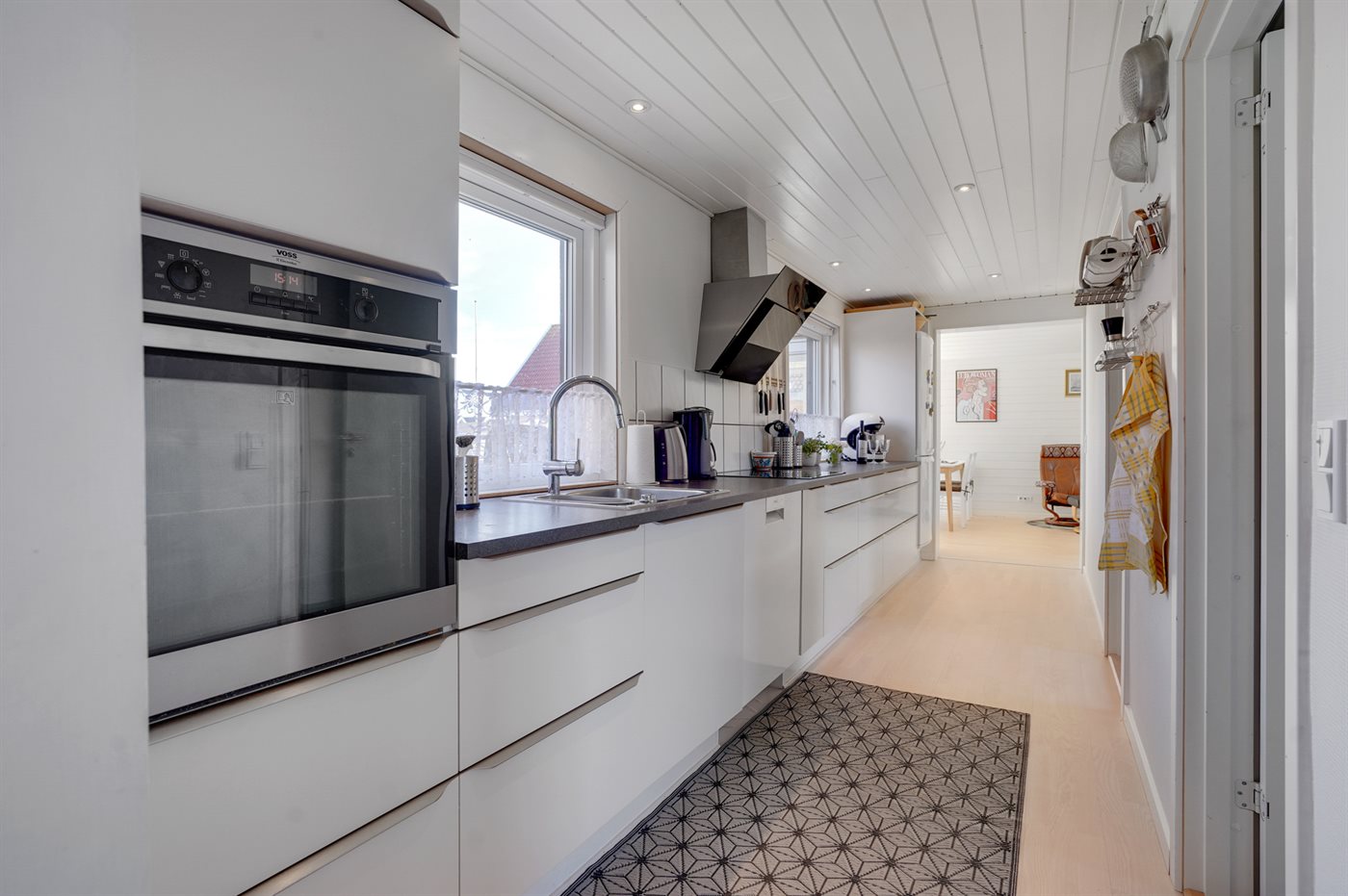 Ferienhaus mit Sauna und Meerblick direkt am Hafen von Hou - Bild 5