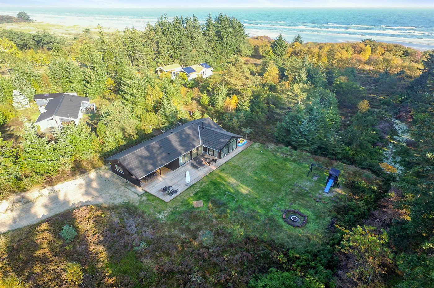 Entspannendes Ferienhaus mit Strandnähe und viel Platz!