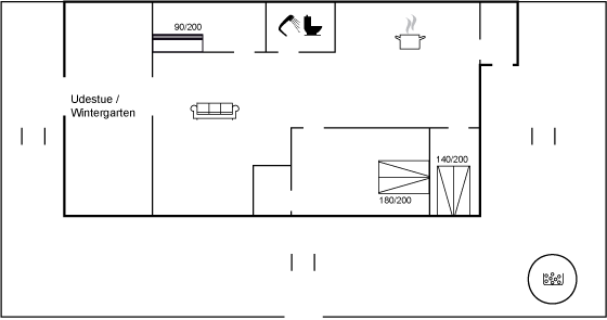 Grundriss Ferienhaus 44-1272 in Bisnap, Hals