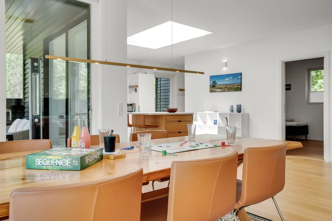 Strandnahes Wohlfühlhaus mit Sauna und Kamin in Bisnap - Bild 3