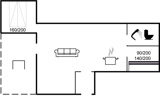 Grundriss Kuschelzeit am Meer: Dein Wohlfühlhaus nahe Strand & Natur