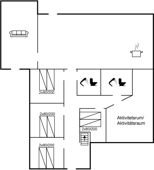 Grundriss Ferienhaus 45-0130 in Egense