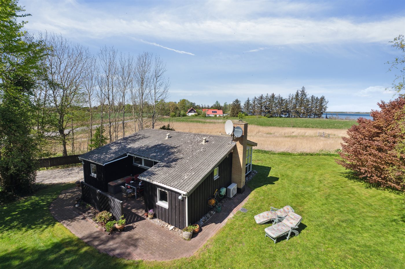 Fjordblick, Sauna & Gartenparadies: Auszeit in Mou genießen