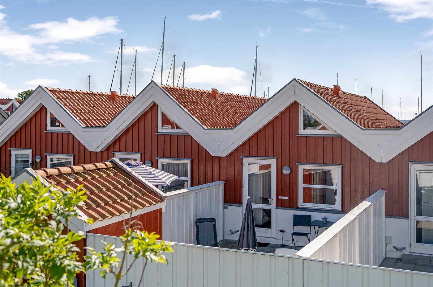 Kleines Hafenhaus in Nibe mit Sauna, Kamin und Fjordblick