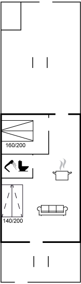 Grundriss Ferienhaus 46-1505 in Nibe
