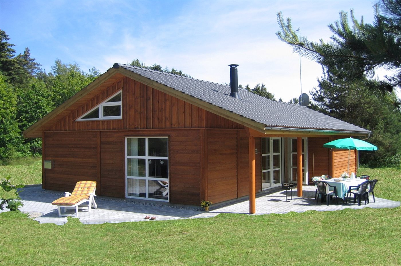 Wohlfühloase auf Läsö mit Sauna, Kamin und viel Platz