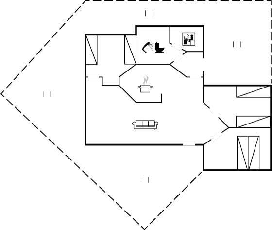 Grundriss Ferienhaus 47-0001 in Läsö, Byrum