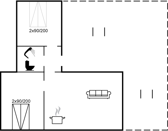 Grundriss Ferienhaus 47-0006 in Läsö, Byrum