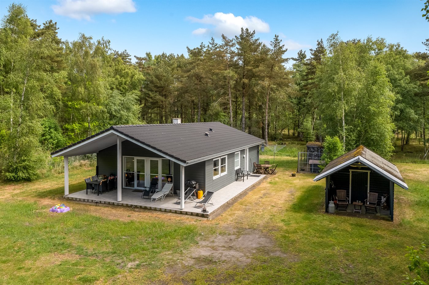 Modernes Inselhaus mit Sauna, Kamin und Meerblick auf Läsö