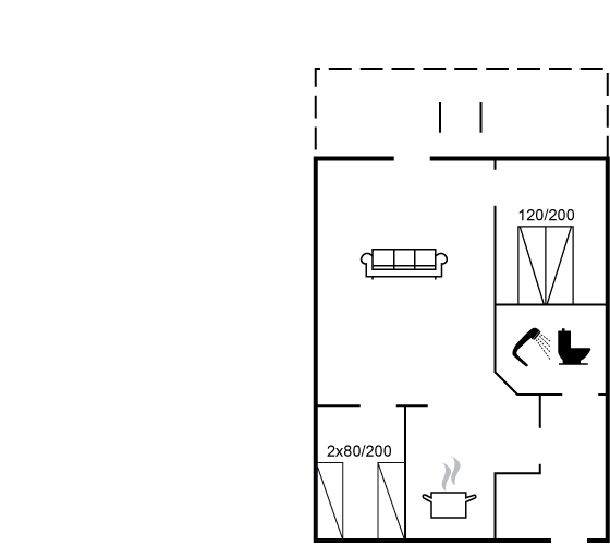 Grundriss Ferienhaus 47-1057 in Läsö, Nordmarken
