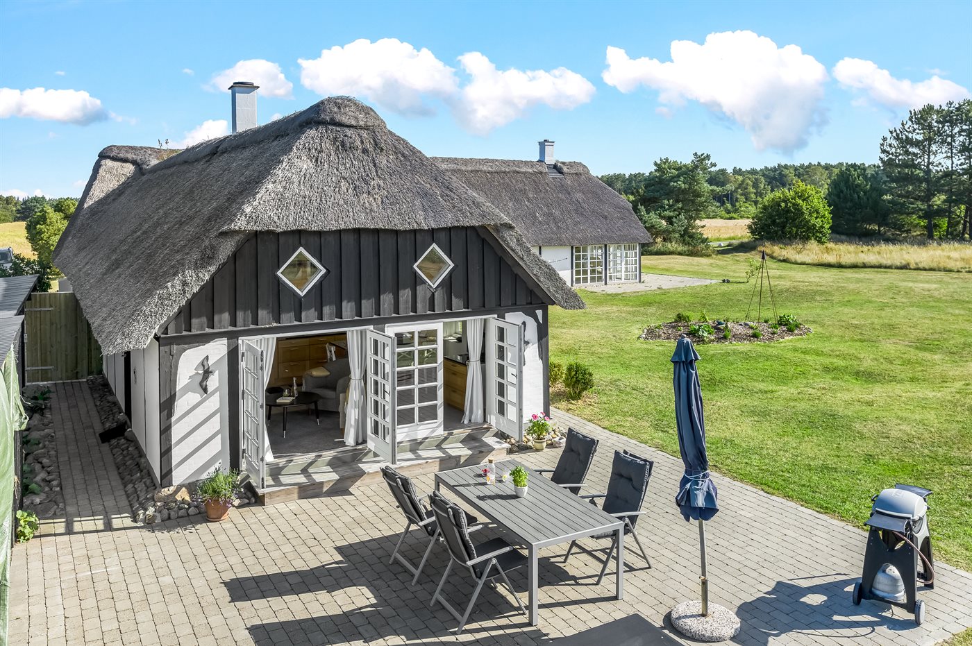 Reetdachidylle mit Sauna und Meerblick auf Læsø