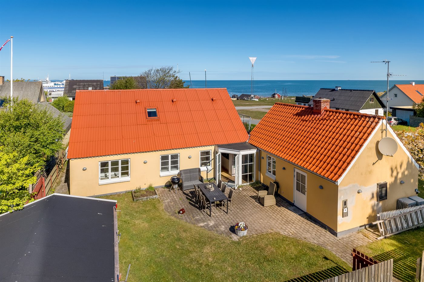 Urlaubsparadies in Vesterø Havn mit Meerblick!