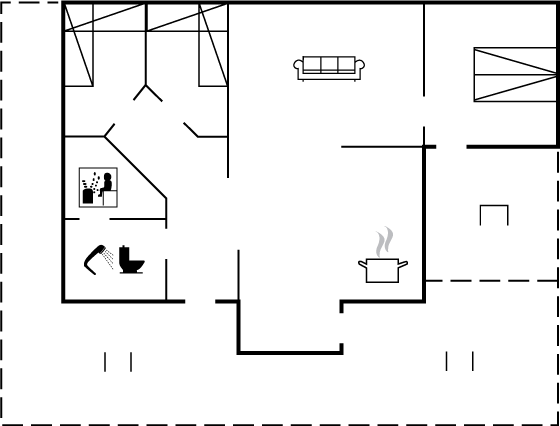 Grundriss Ferienhaus 47-3053 in Läsö, Vesterö
