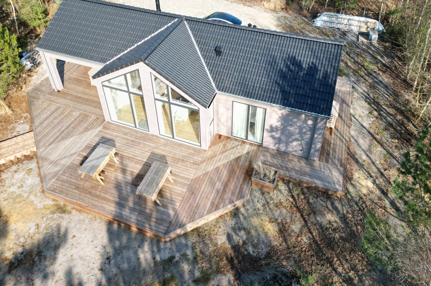 Inseltraum mit Sauna, Hot Tub &amp; Nähe zum Strand auf Läsö