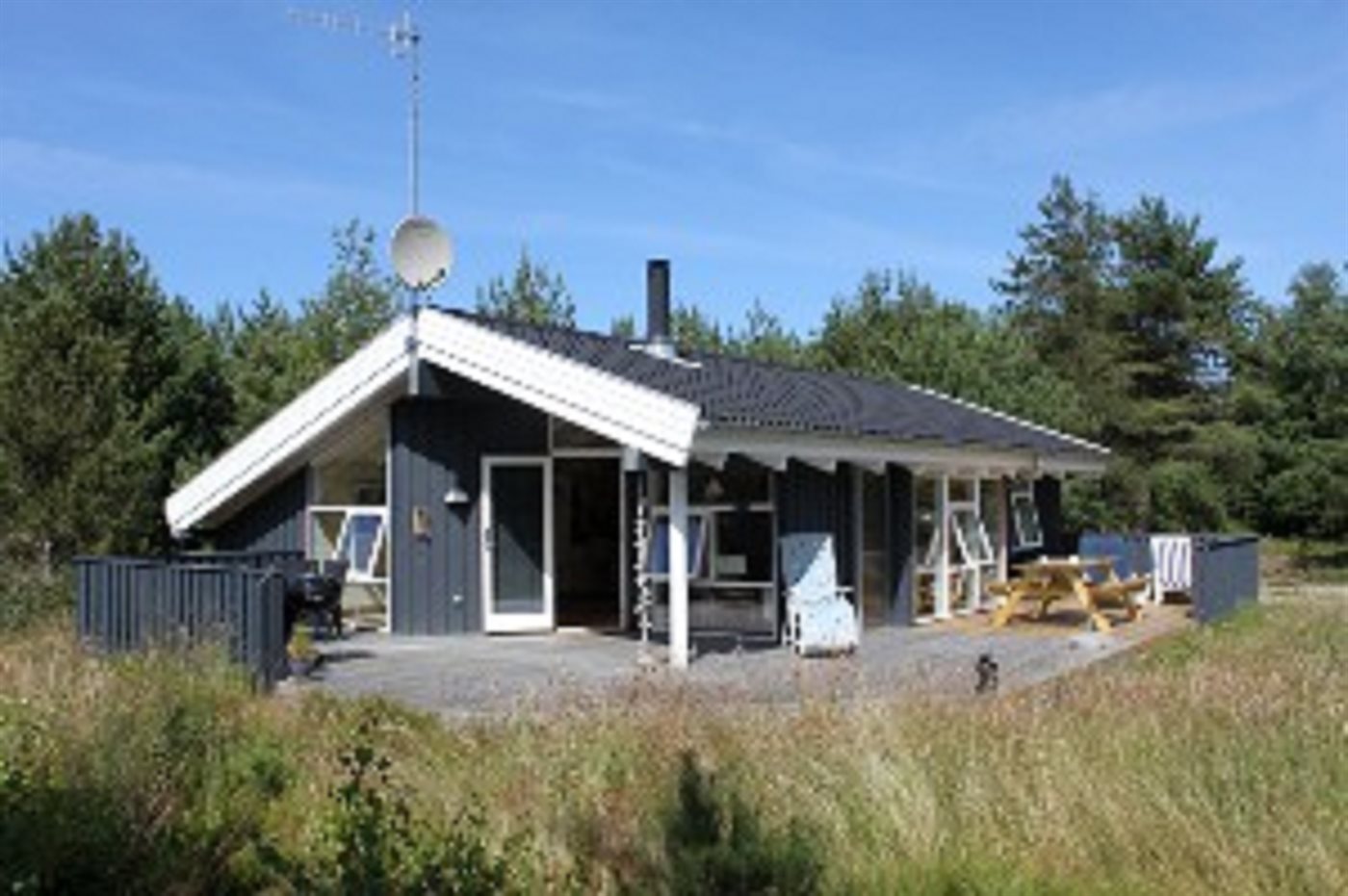 Strandnahes Ferienhaus mit Sauna und Kamin auf Läsö