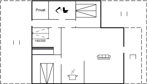 Grundriss Ferienhaus 47-4047 in Läsö, Österby