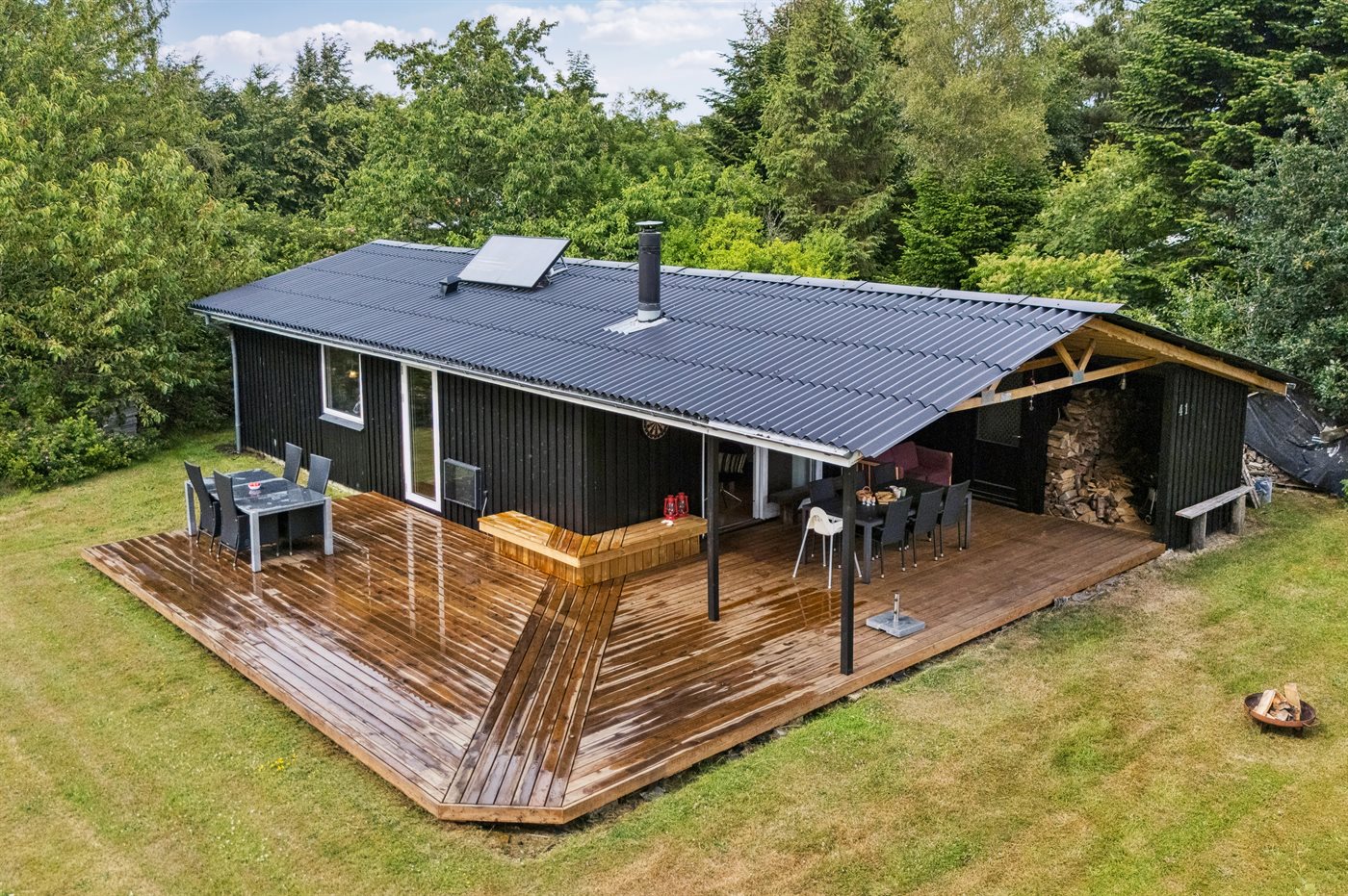 Gemütliches Ferienhaus mit Sauna und Meerblick in St. Sjörup