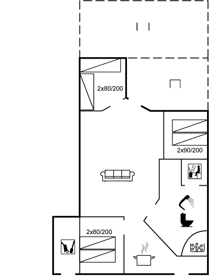 Floor plan_Holiday home_51-0122