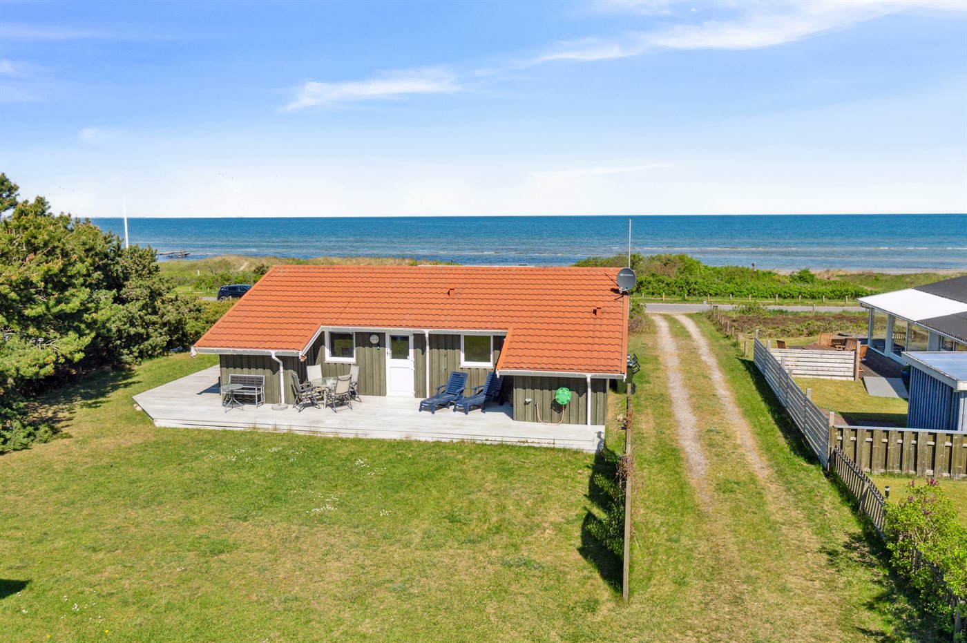 Traumhaftes Ferienhaus mit Panoramablick am Fjellerup Strand