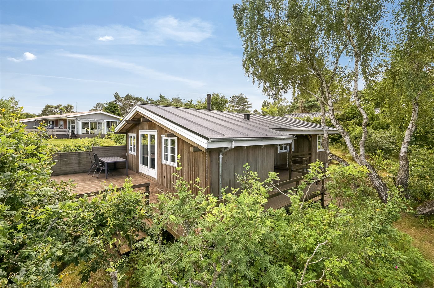 Gemütliches Ferienhaus mit Sauna &amp; Meerblick am Fjellerup Strand