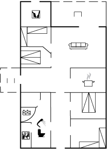 Grundriss Ferienhaus 51-3025