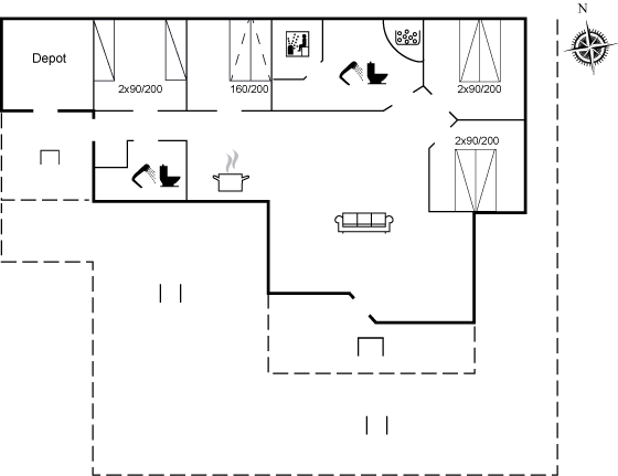 Floor plan_Holiday home_51-3037