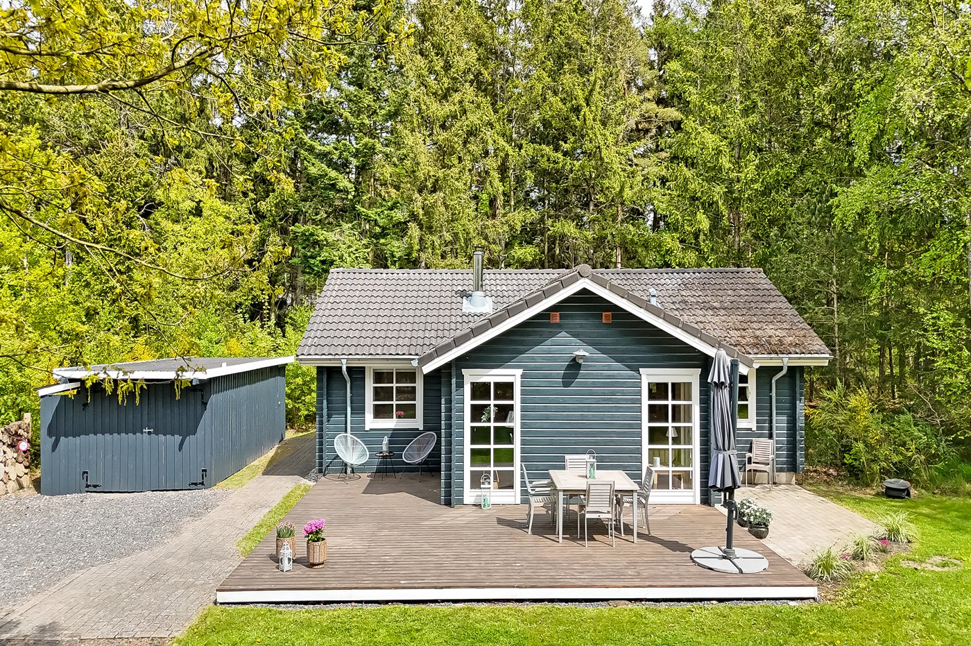 Ruhiges Ferienhaus im Herzen von Fuglslev ganz nah zur Natur