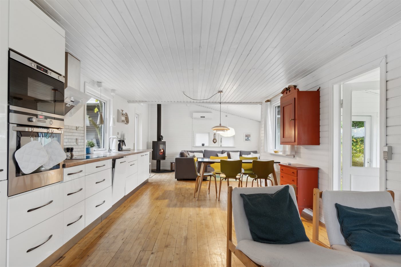 Ferienhaus-Idylle mit Sauna, Kamin und Blick in Draaby - Bild 3