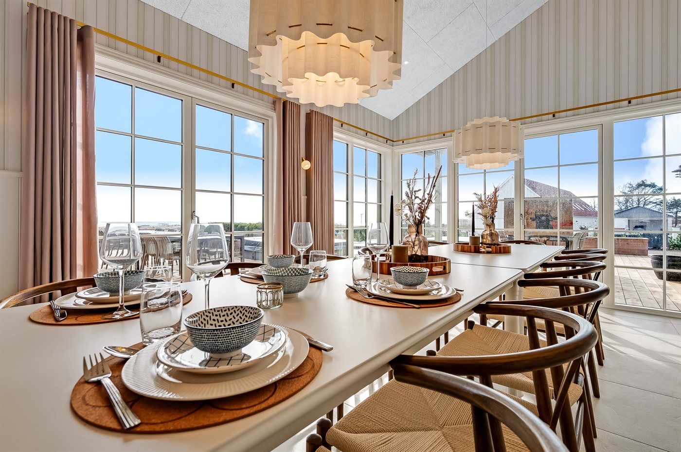 Luxus-Ferienhaus mit Pool, Sauna und Meerblick bei Ebeltoft - Bild 3