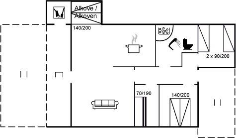Floor plan_Holiday home_52-3626