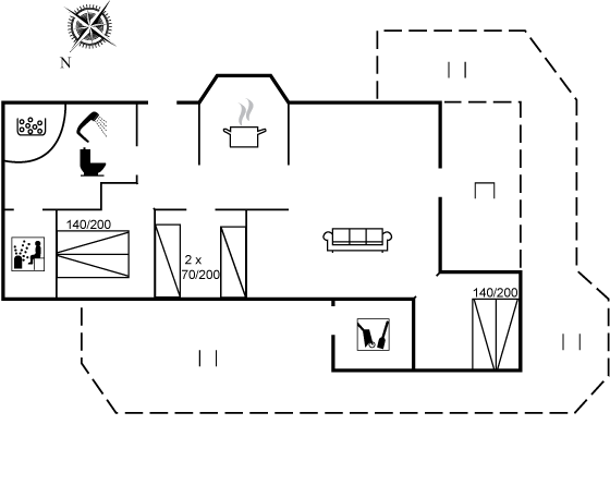 Floor plan_Holiday home_52-3631