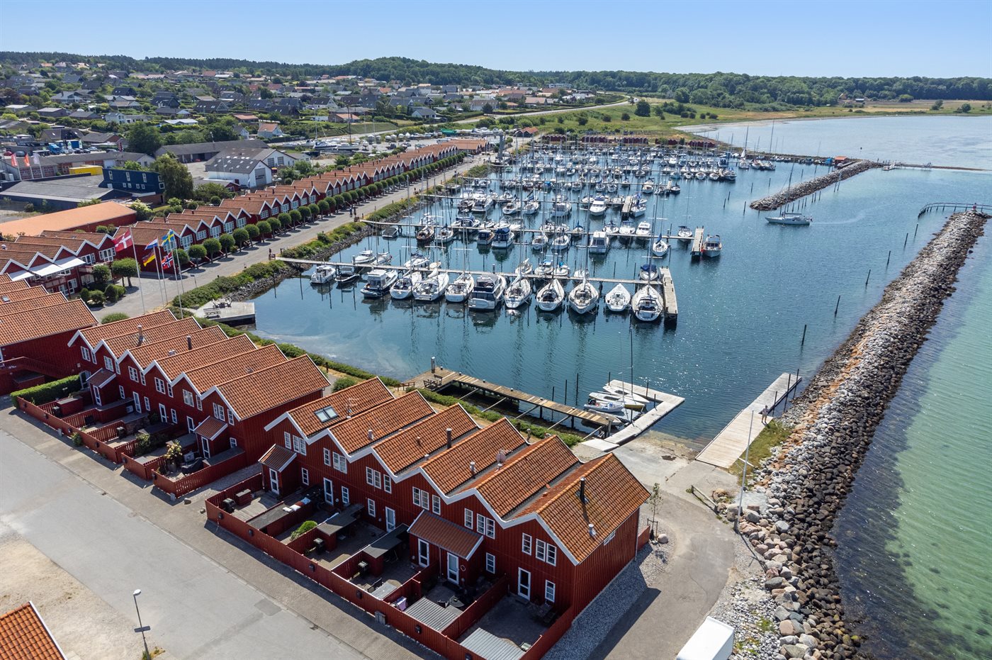 Idyllisches Hafenhaus in Ebeltoft – Dein Meerblick-Refugium!