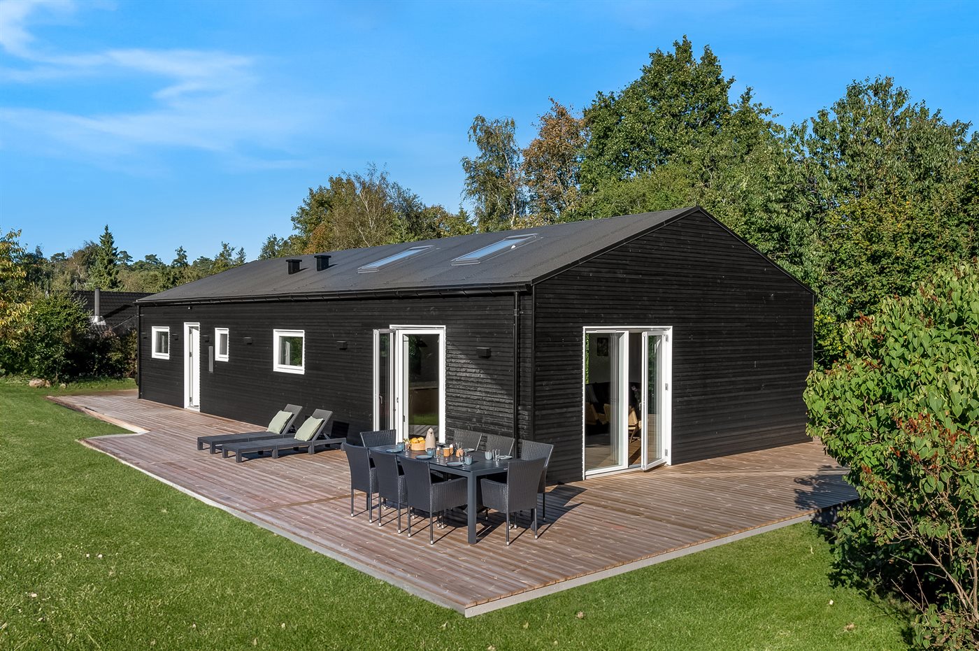 Modernes Ferienhaus mit Sauna, Meerblick &amp; Nähe zum Strand