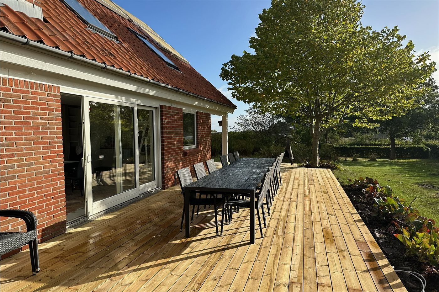 Großzügiges Ferienhaus mit Whirlpool und Sauna in Ebeltoft