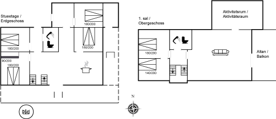 Grundriss Ferienhaus 52-3761 in Ebeltoft