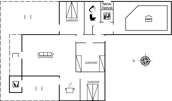 Floor plan_Holiday home_52-6027