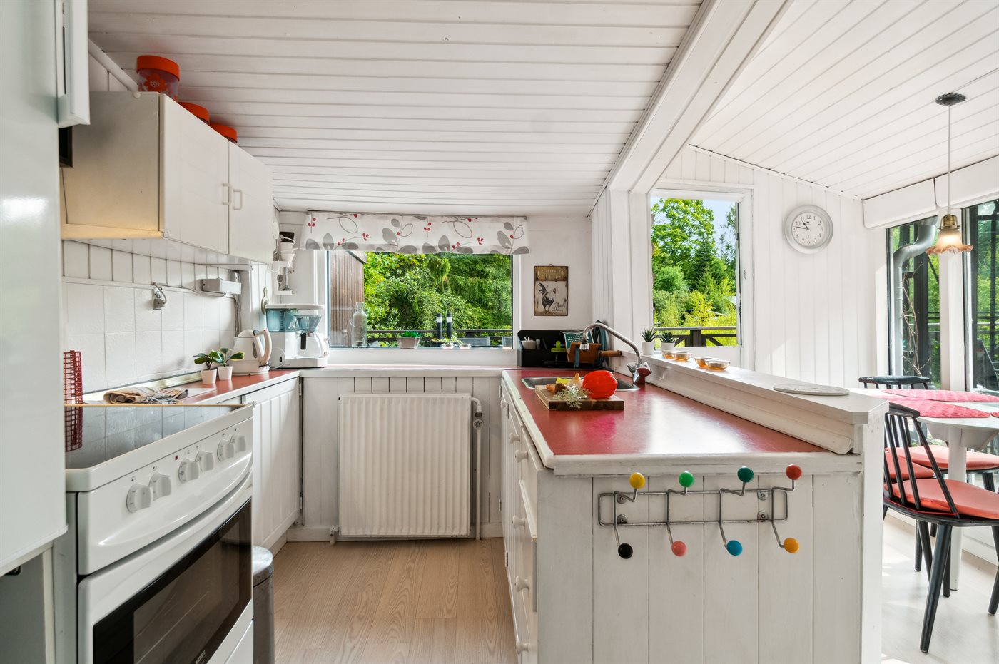 Nostalgische Auszeit mit Sauna, Kamin und Meerblick in Femmøller - Bild 4