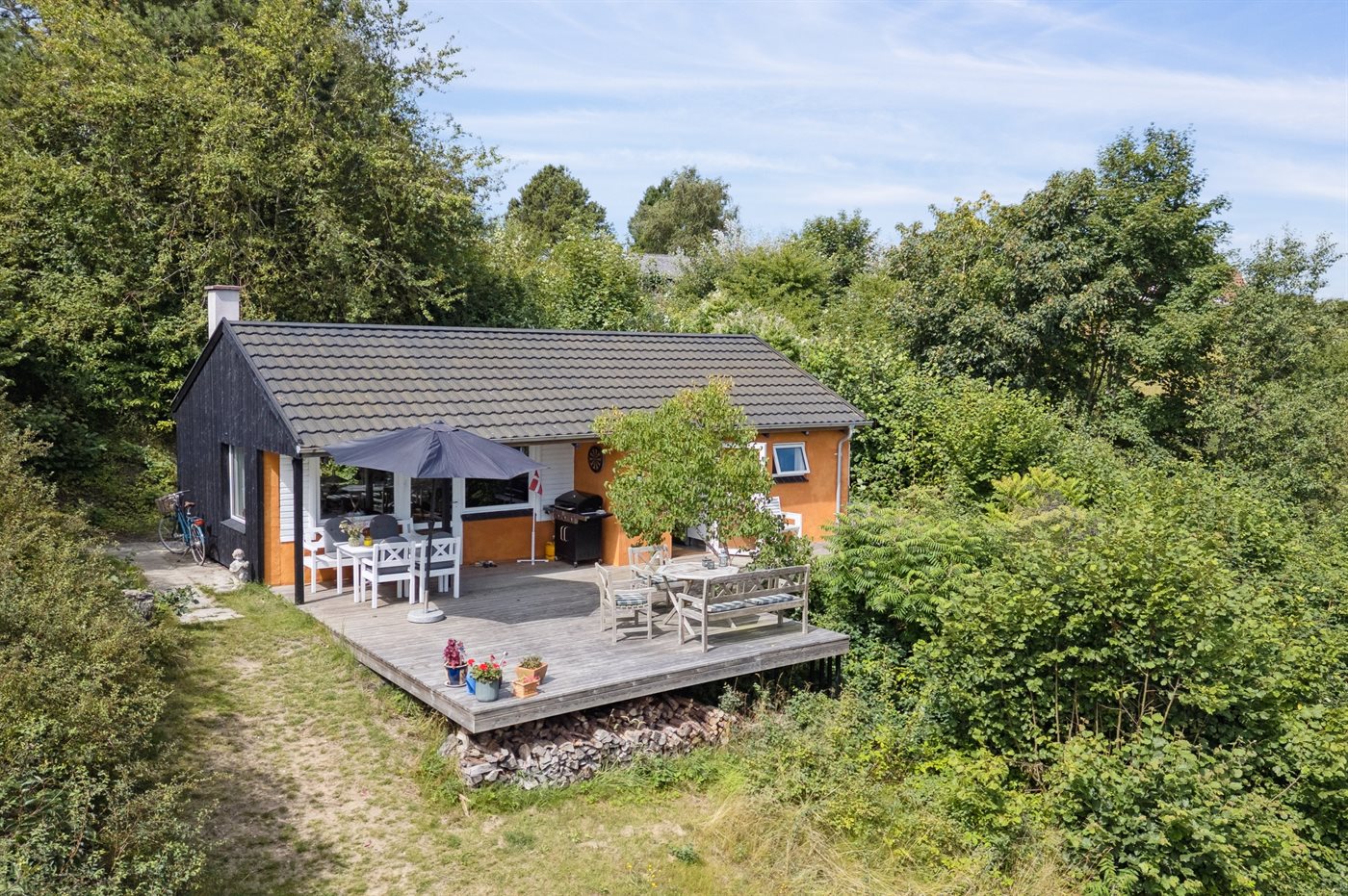 Meerblick, Sauna &amp; Naturidylle: Dein Urlaub in Helgenäs