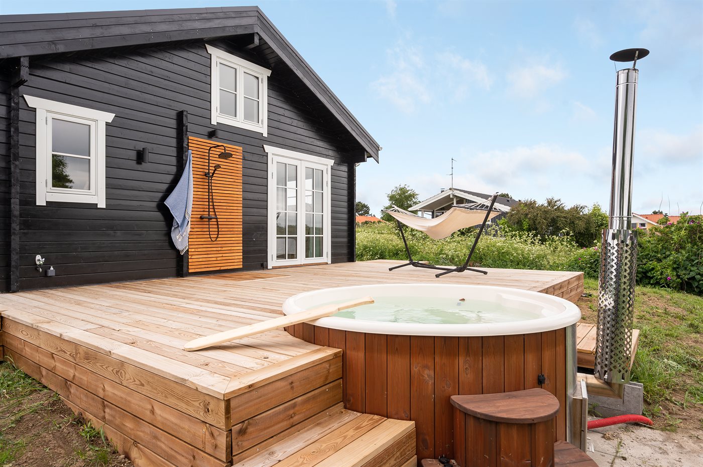 Entspannendes Ferienhaus mit Meerblick in Knebel! - Bild 2